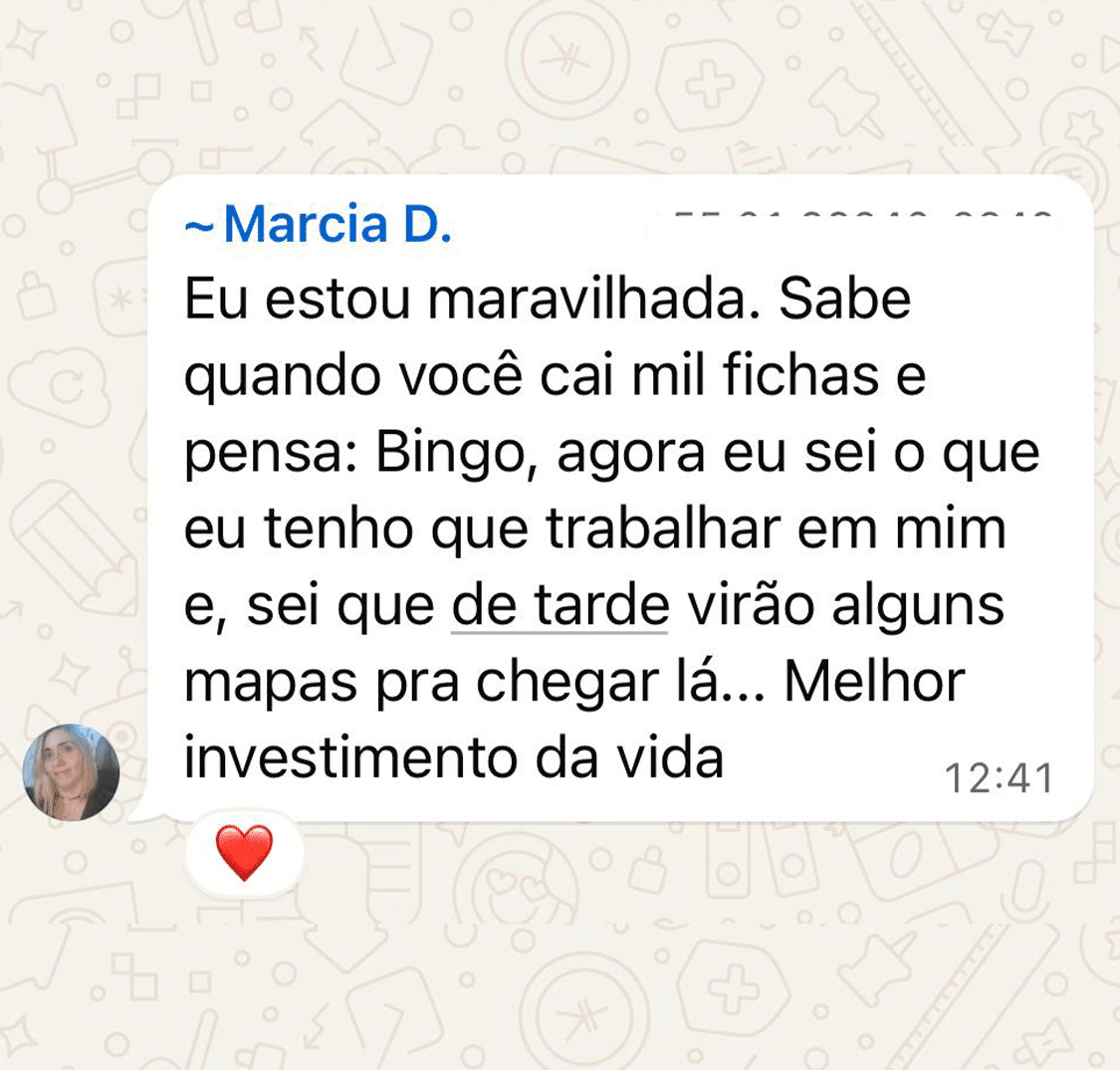Depoimento Marcia