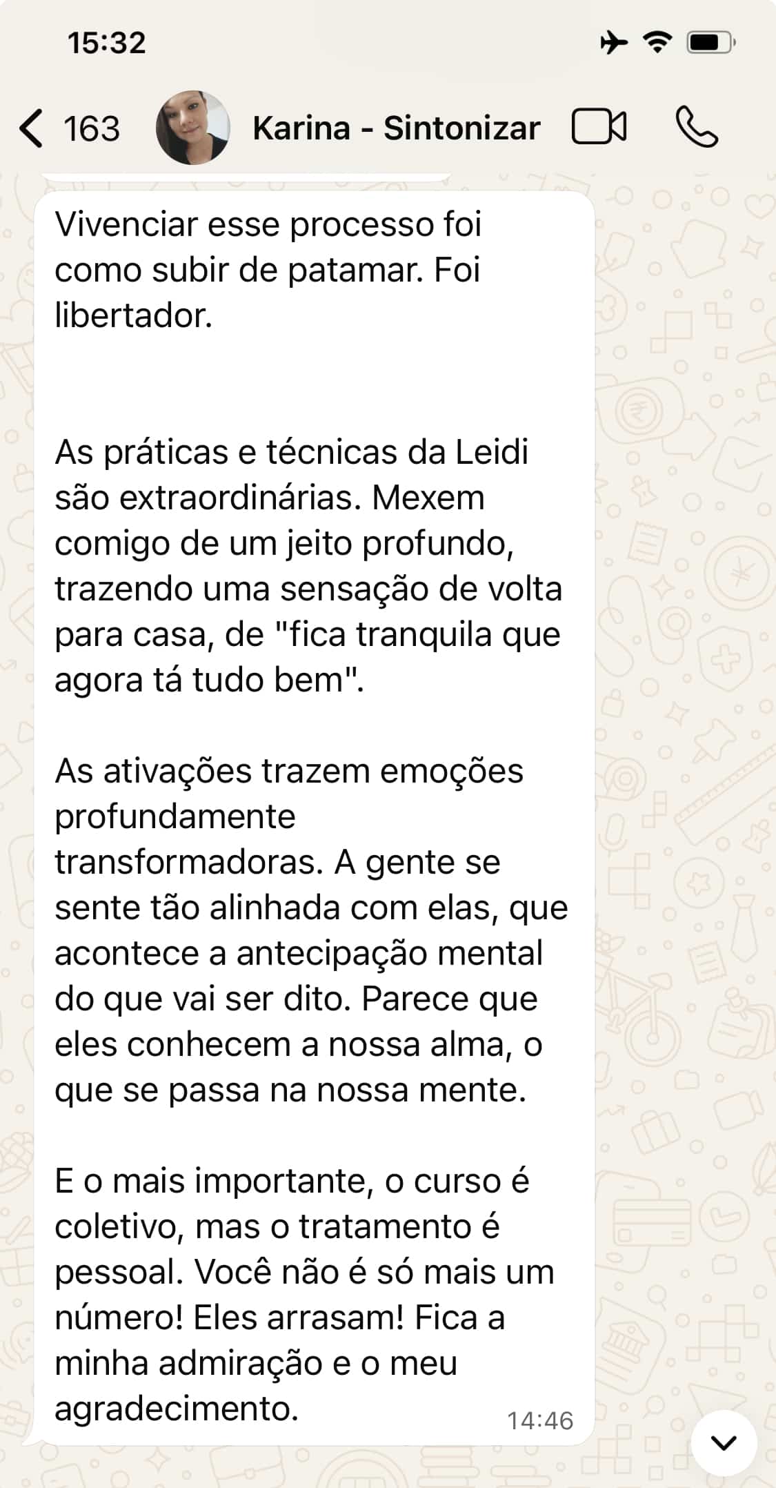 Depoimento Sintonizar