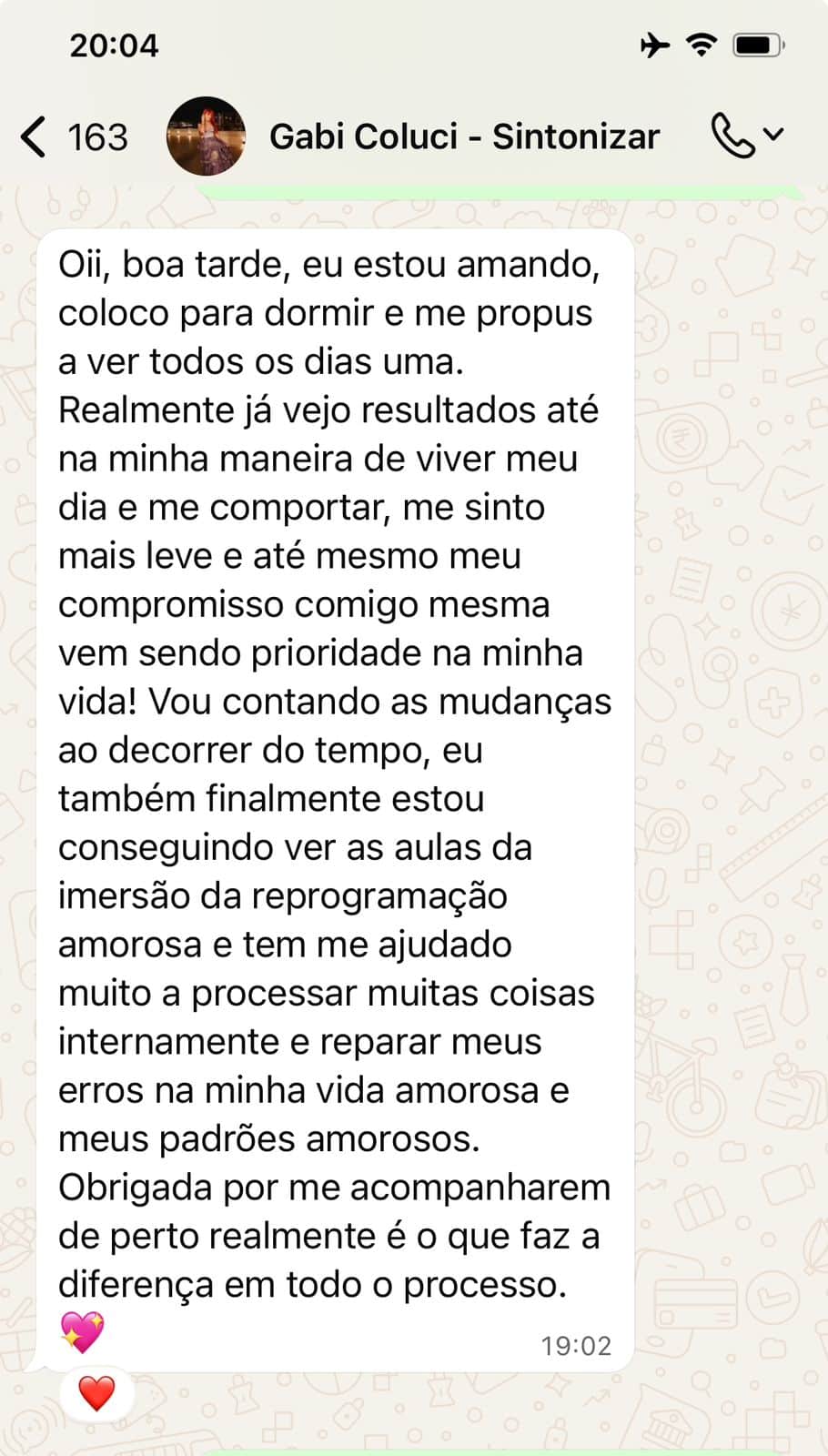 Depoimento Sintonizar
